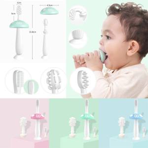 Smart Kiddy Shop ยางกัด แปรงยางกัด แปรงนวดเหงือก 3 หัว 3 แบบ