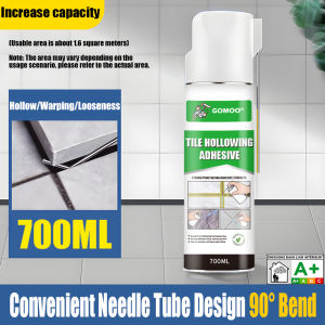 ✨Fast Bonding✨ GOMOO Floor Tile Glue Adhesive Tile Hollow Repair Loose Hollow Warped Edges Crack Waterproof Tiles grout sealant