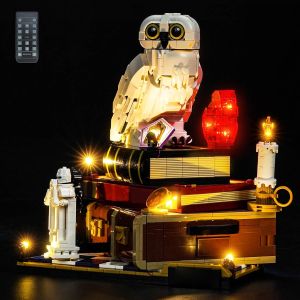 LocoLee Light kit Compatible with 76466 Sorcerers Stone Collectors Edition - No Model Only Lights LED Lighting Accessories Compatible with 76466 Hedwig (RC Version)