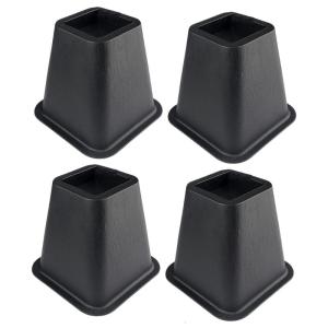 Cực cao 6Inch Giường Đồ Nội Thất Risers Xách Tay Mạnh Mẽ Miếng đỡ nhựa Cho Sofa Đi Bộ Bàn Giường Chân Thang Máy Sử Dụng