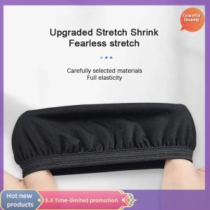 Graceful 2Pcs Reusable Universal Soft Washable Headphones Covers Elastic Durable Breathable Protective Dust Proof Earpad Covers