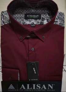 Kemeja ALISAN Motif Pundak Batik Lengan Panjang ( SLIMFIT)