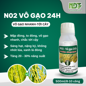 N02 NDT - VÔ GẠO NHANH 24H CHẮC TỚI CẬY XANH LÁ ĐÒNG CỨNG CÂY HẠN CHẾ ĐỖ NGÃ (500ML)