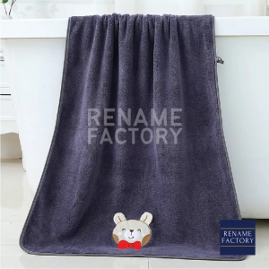 Handuk mandi kumakids anak 50x100cm daya serap tinggi dan lembut