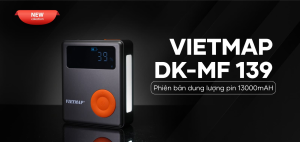 Bơm lốp kích bình Vietmap DK-MF139 đa năng kết hợp 4 trong 1 - Hàng chính hãng