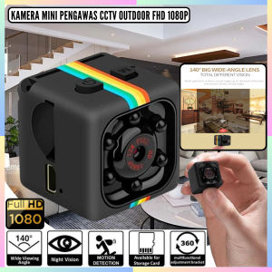 FAST DELIVERY Perciron Kamera CCTV Mini Kecil Pengawas Tersembunyi Tanpa Kabel Outdoor Full HD 1080P