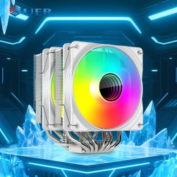DT600 Air-Cooled Computer Radiator 6 Heat Pipes Temperature Controlled ...