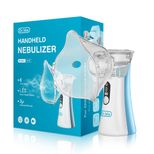 Dr.Isla Nebulizer alat uap dewasa alat uap sesak nafas obat asma paling ampuh 1~8 levels 500mAh Anak-anak/Dewasa alat uap nebulizer N10