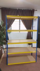 in STOCKAdjustable4/5 Tier Boltless Rack Bertingkat Rak Besi Rak Dapur Rack Shelf Rack Kitchen Store Storage Heavy Duty Rack Shelf