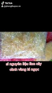 Sỉ bịch 1kg nguyên liệu làm cây cành vàng lá ngọc có đủ mẫu lựa chọn