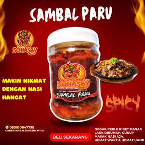 Sambal Paru Kriuk Sohasby – Lauk Praktis Pedas Menggigit