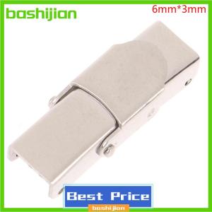 bashijian 10 chiếc móc kẹp hàm bằng thép móc cài dây đồng hồ khóa ren kết nối trang sức tự làm