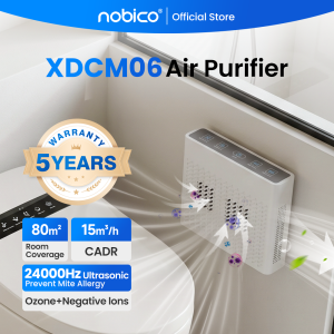 Nobico Multifunctional Portable Version  Air Purifier with Ultraviolet sterilization/Ozone/Ultrasonic Mite Removal / Negative Ionizer