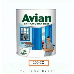 Cat Kayu dan Besi Avian High Gloss Enamel Golden Yellow 466 100cc dan 200cc