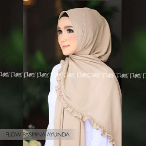 Jilbab Pashmina Ayunda Cerutty By Flow Idea Hijab