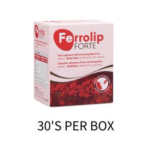 12.12 Super promotion【Buy 3 get 1 free.】Ferrolip FORTE powder iron element for invigorating qi and nourishing blood in women with postpartum anemia and adults