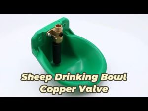 Automatic Sheep Goat Water Bowl with Copper Valve Tool for Goat Sheep Pig Cattle Feeders