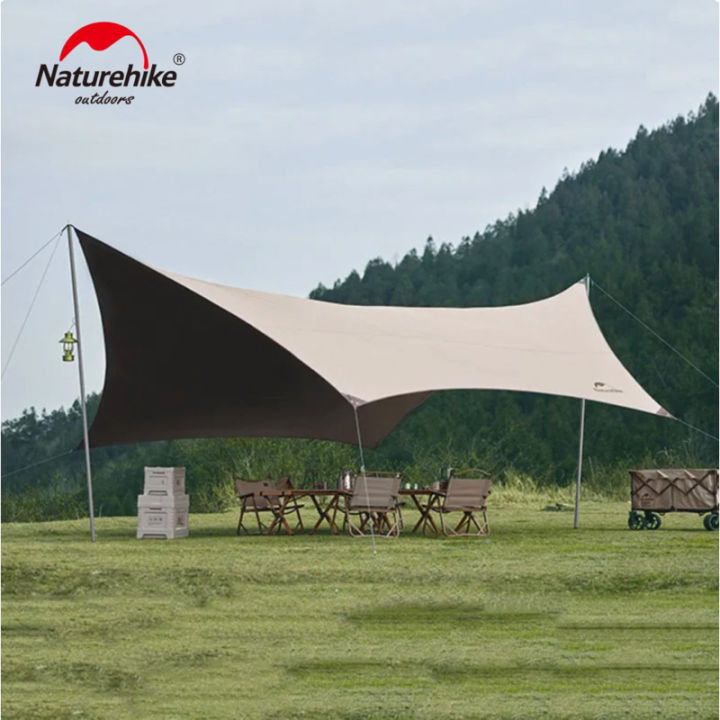 Naturehike TiBlack Cloud Moraine Awning Glacier Flysheet Tarp 150D