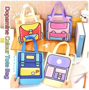 Childrens Birthday Gifts Bag Cartoon Nonwoven Snack Candy Lunch Handbag For Kids gift bag