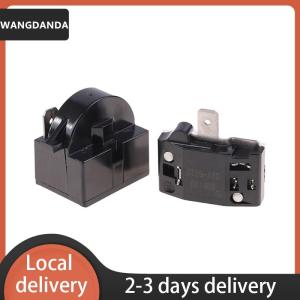 [COD] WANGDANDA Ship within 24 hours 2PCS QP2-4.7 PTC Starter Relay 1 Pin Refrigerator Starter Relay And 6750C-0005P Refrigerator Overload Protector