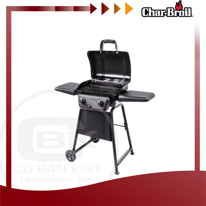 Char broil LPG Gas Samgyup Grill Classsic 2 Burner with Warming