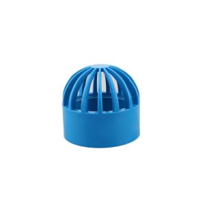 JPTD Round PVC Connector Fittings Air Duct Filter Pipe Gutter Guard Mesh Vent Cover Breathable Cap Water Tank Hood