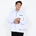 Kemeja Putih Pria/Baju Putih Lengan Panjang/Seragam Kerja Kesehatan/Baju Seragam Instansi Kesehatan. 