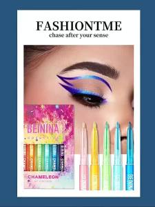 [COD] BEININA Slim Macron color eyebrow pencil is waterproof sweat-proof non-fading long-lasting does not smudge