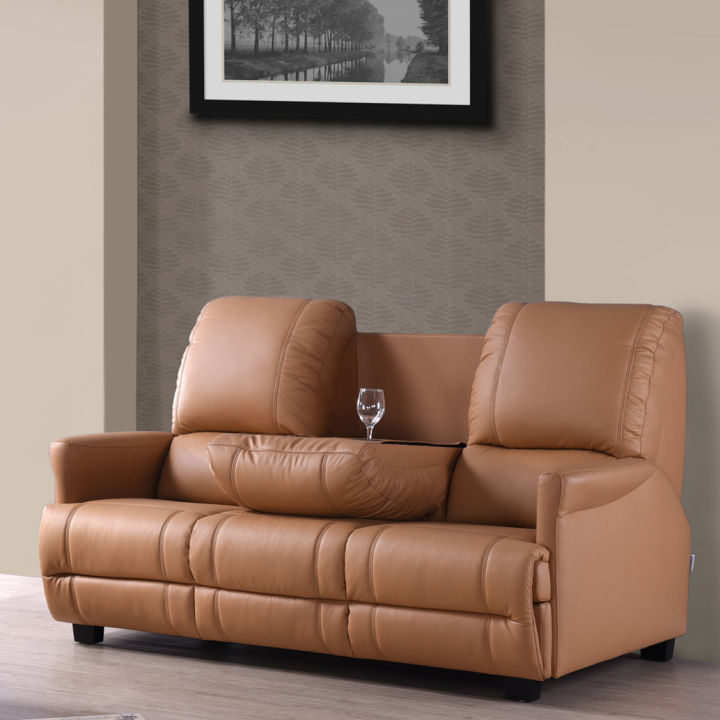 [Free Assembly] Univonna Javier 3-Seater Sofa | Modern PU Leather Sofa ...