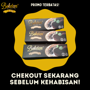 Boketem - Bolu Ketan Hitam - Oleh-oleh Bandung