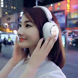 Wireless Headset Bluetooth Earphones Long Battery Life Student Children Cute Cartoon Gaming Headset