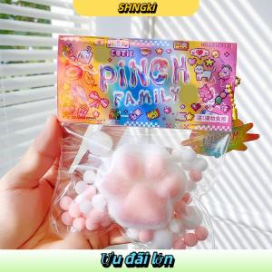 SHNGki Đồ chơi squishy giảm căng thẳng chân mèo làm bằng tay đồ chơi giảm căng thẳng Mochi Đồ chơi hồi phục chậm mới Quà Tặng tiệc sinh nhật