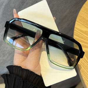 European American Retro Square Large Frames Pilot Sunglasses For Men And Women Outdoor Driving UV Resistant Shades Sun Glasses