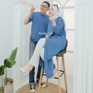 Yuki T-Shirt Oversize by.randpstore  - Kaos Oversize - t- shirt Couple Midi Dress Dan Kaos