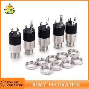 💖【Special price 】💖Shao 5PCS PJ392 3.5mm Stereo Female Sockect Jack 3.5 Audio Headphone Connector
