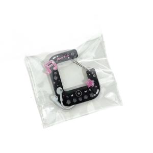 Anime Styles Hollow Carabiner Keychain Cute Backpack Charm For Girls Acrylic Climbing Hook Music Player Design