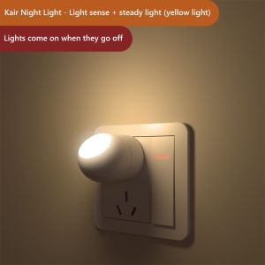360° LED Night Light Sensor Soft Light Baby Feeding Eye Protection Energy-Saving Light Study Reading