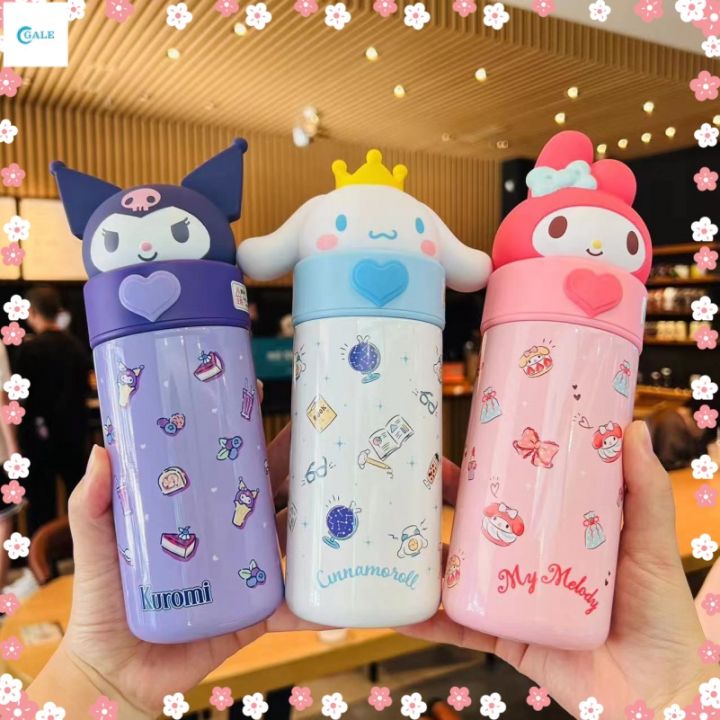 SANRIO Large Hot Water Bottle 350ml Portable Anime Cartoon Design ...