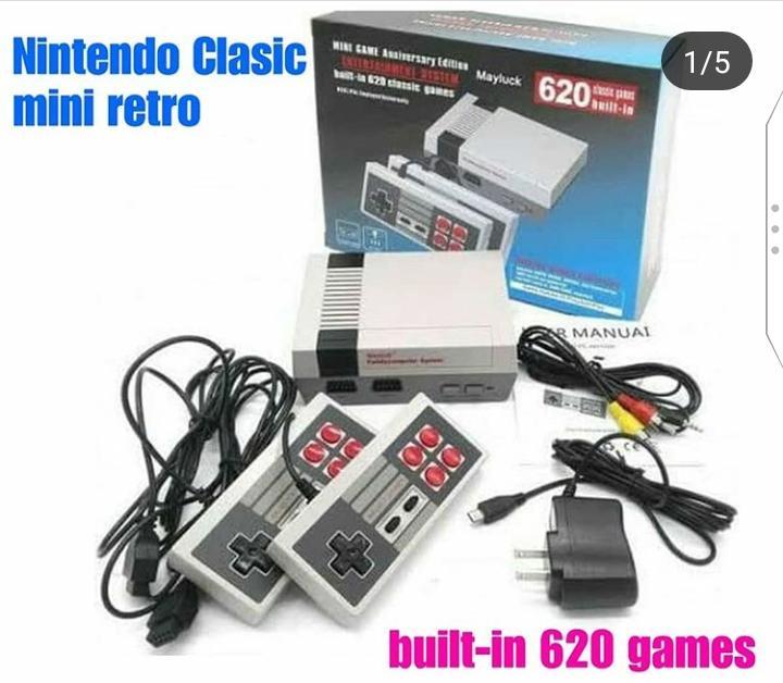 Nintendo NES Classic Mini Retro 620 Game Console Bit Nes 620