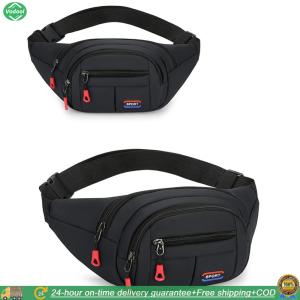 [New] Men Women Fanny Pack with Adjustable Strap Sling Bag for Travel Hiking Running