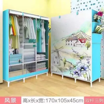RL 88130 Wardrobe DIY Multifunction Clothes Storage Rack Cabinet Organizer