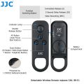 JJC TP-C1 Vlog Shooting Grip Camera Mini Tripod with Bluetooth Wireless Remote Control for Canon R100 R50 R8 R6 Mark II M50 Mark II EOS RP R10 R7 R6 R5 R G7X Mark II 6D Mark II M200 M6 Mark II 850D  PowerShot V10 G5X Mark II, Replace Canon BR-E1. 