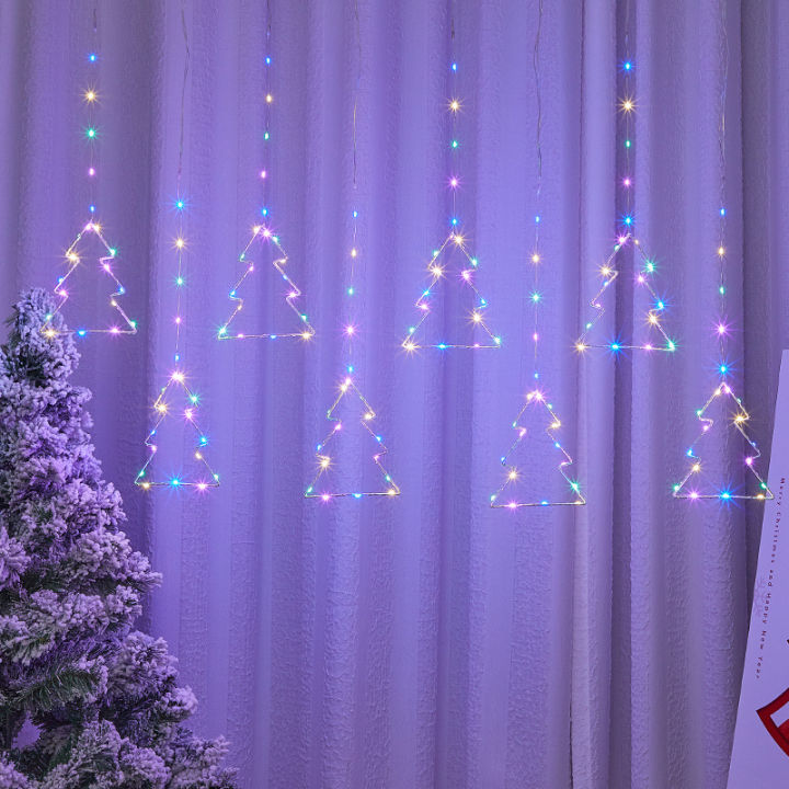 valentines%20day%20gift%20led%20light%20curtain%20decoration%20for%20window%20christmas%20tree%20diwali%20deepavali%20Valentine%20decoration%20fairy%20light%20strip%20led%20lights%20for%20bedroom%20moon%20star%20snowman%20bell%20angel%20deer%20flash%20lamp%208%20work%20modes%20with%20220V%20EU%20plug%20-%20Image%203