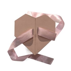 BENYTRO รูปหัวใจ กล่องของขวัญของขวัญ ที่มัดผม ประตูคู่คู่ กล่องของขวัญ สร้างสรรค์และสร้างสรรค์ กล่องดอกไม้กล่อง กล่องบรรจุภัณฑ์กล่อง วันครบรอบแต่งงาน