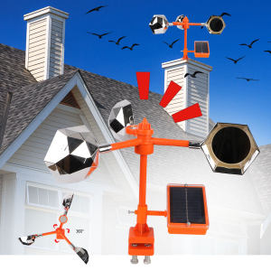 cat repeller ultrasonic FL® scarecrow for birds bird repellent devices bird scarer anti bird repellant bird deterrent
