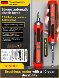 Multi-Function Electric Screwdriver Household Small Handheld Electric Drill Cordless Electric Screwdriver Tool Set Rechargeable Drill Tool Kit