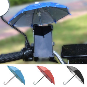 【การจัดส่งท้องถิ่น】ร่มบังแดดโทรศัพท์มือถือขนาดเล็กเคสป้องกันฝนสำหรับโทรศัพท์มือถือมอเตอร์ไซค์จักรยาน