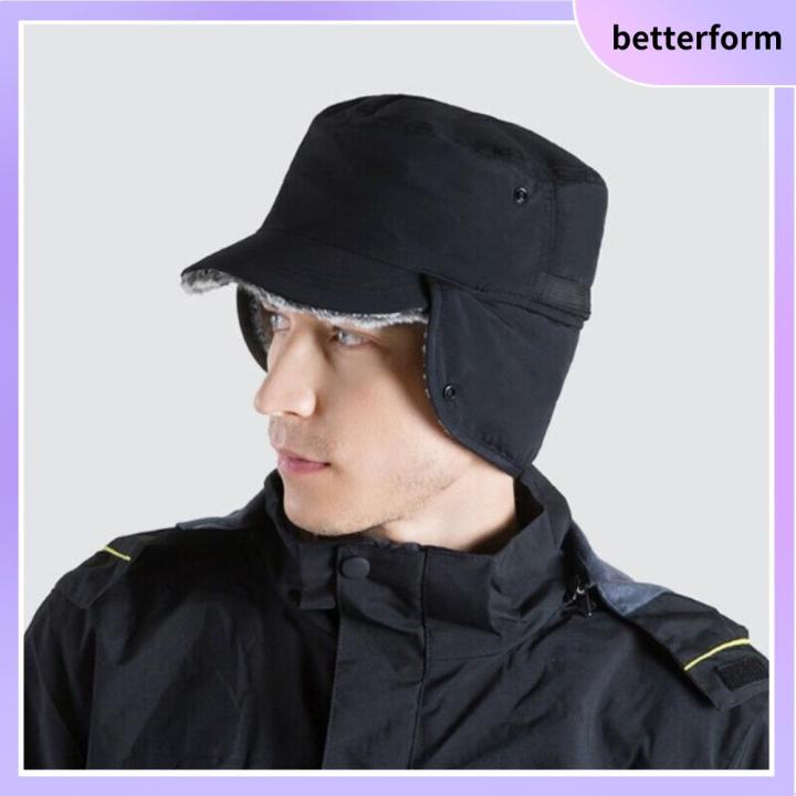 BETTERFORM Waterproof Winter Hat with Ear Flaps Nylon