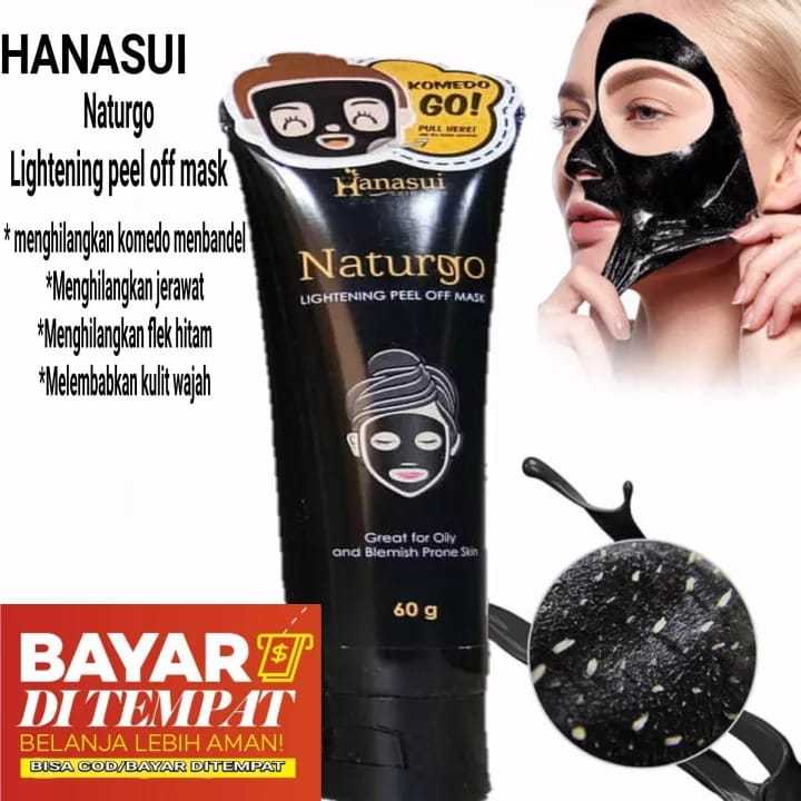 Masker Hanasui Naturgo 60ml Original Lazada Indonesia