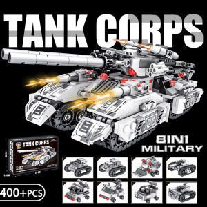 Military Set Building Blocks Toy Army Tank With Minifigures Educational Toy for Childrens Day Gifts